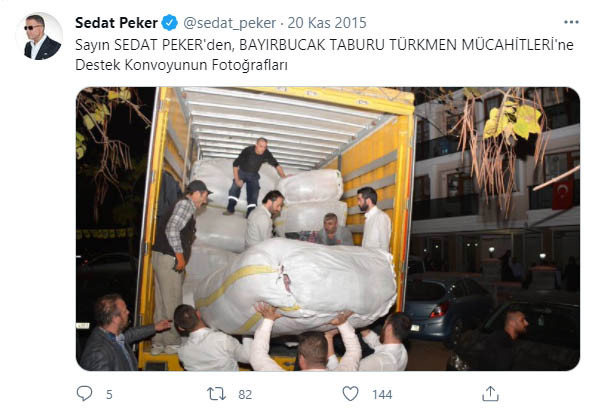 Son video ile yeniden gündeme geldi: İşte Sedat Peker'in Suriye'ye gönderdiği 'yardımlar' - Resim : 4