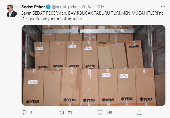 Son video ile yeniden gündeme geldi: İşte Sedat Peker'in Suriye'ye gönderdiği 'yardımlar' - Resim : 5