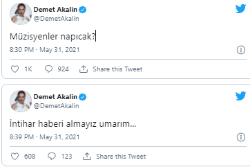 Demet Akalın'dan normalleşme tepkisi: İntihar haberi almayız umarım... - Resim : 1