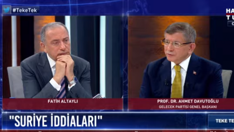 Ahmet Davutoğlu'ndan Sedat Peker'in 'Suriye'ye giden silahlar' iddialarına ilişkin flaş açıklama!