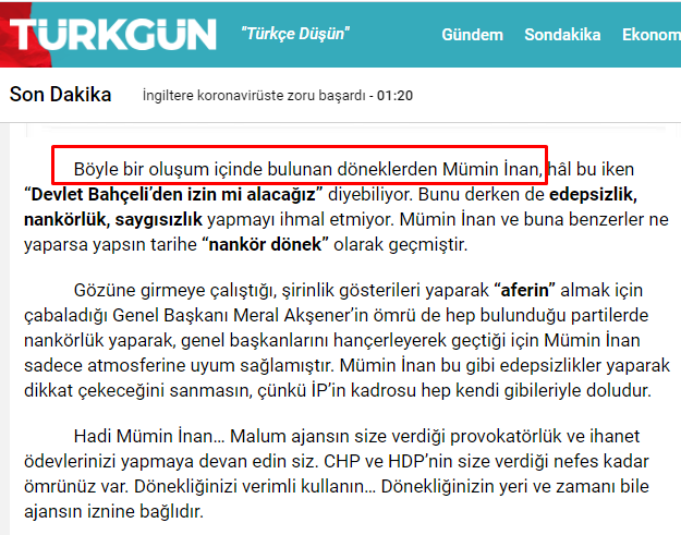 6 gün önce yazdıkları ortaya çıktı: Bahçeli'nin danışmanı saldırıya uğrayan İYİ Partili ismi böyle hedef göstermiş! - Resim : 2