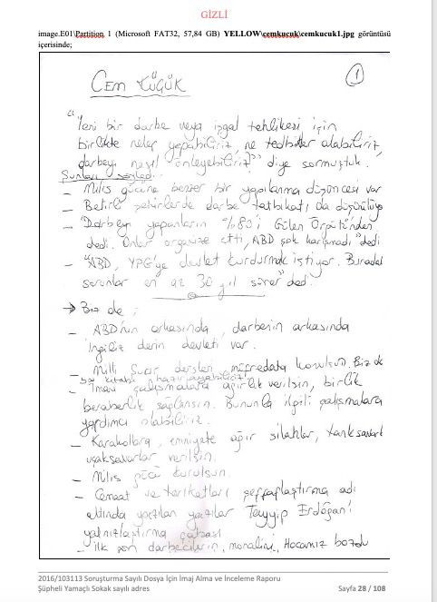 Adnan Oktar'ın evinde polisi bile şoke eden 'Cem Küçük' belgeleri! - Resim : 1