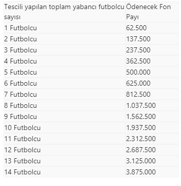 TFF açıkladı! İşte yerli oyuncu teşvik sisteminin detayları - Resim : 1