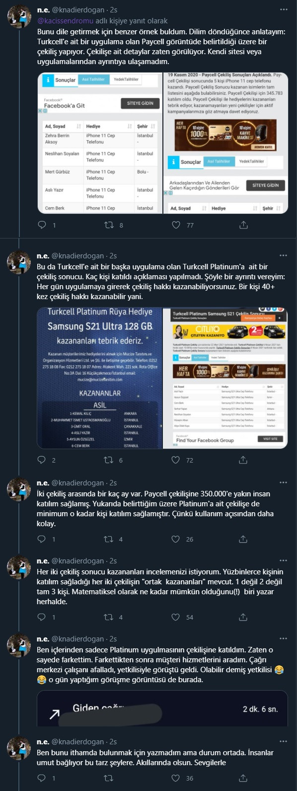 Turkcell'in çekiliş tezgahı ortaya çıktı: İnsanların umutlarıyla böyle oynamışlar! - Resim : 6