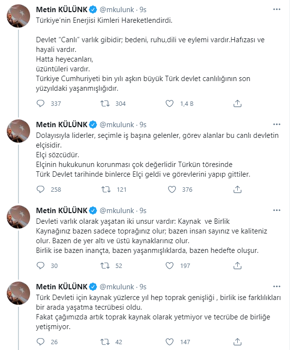 Metin Külünk'ü korku sardı: Peş peşe paylaşımlar - Resim : 2