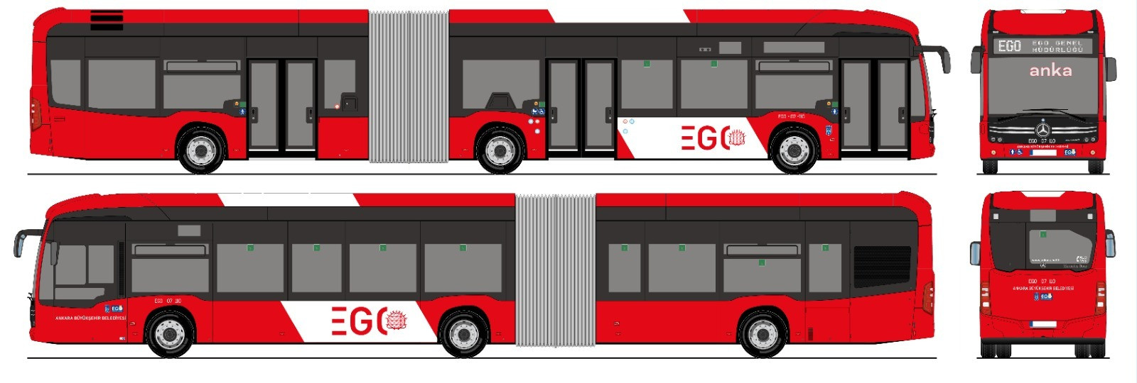 Ankaralılar yeni otobüs rengini belirledi - Resim : 1