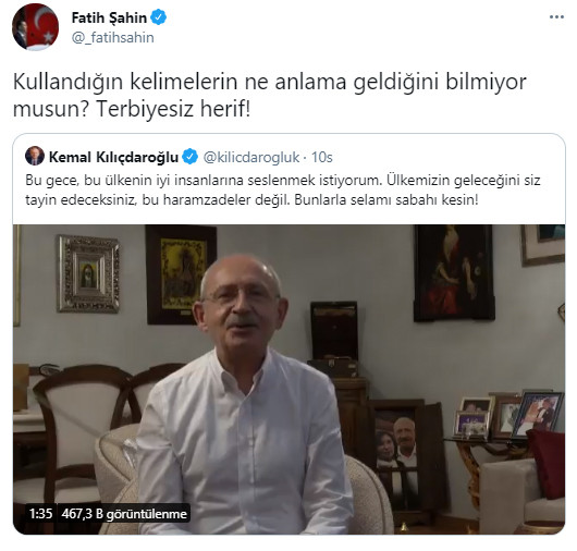 Türkiye'de siyasetin dili: AKP'den Kılıçdaroğlu'na büyük saygısızlık! - Resim : 1