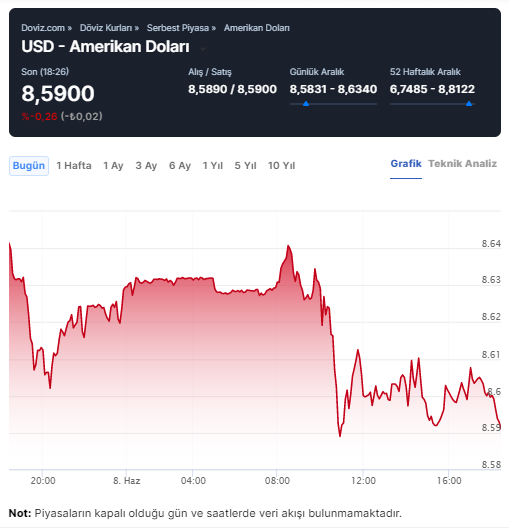 Dolarda yükseliş sürecek mi? Döviz kurlarında ve borsada son durum - Resim : 1