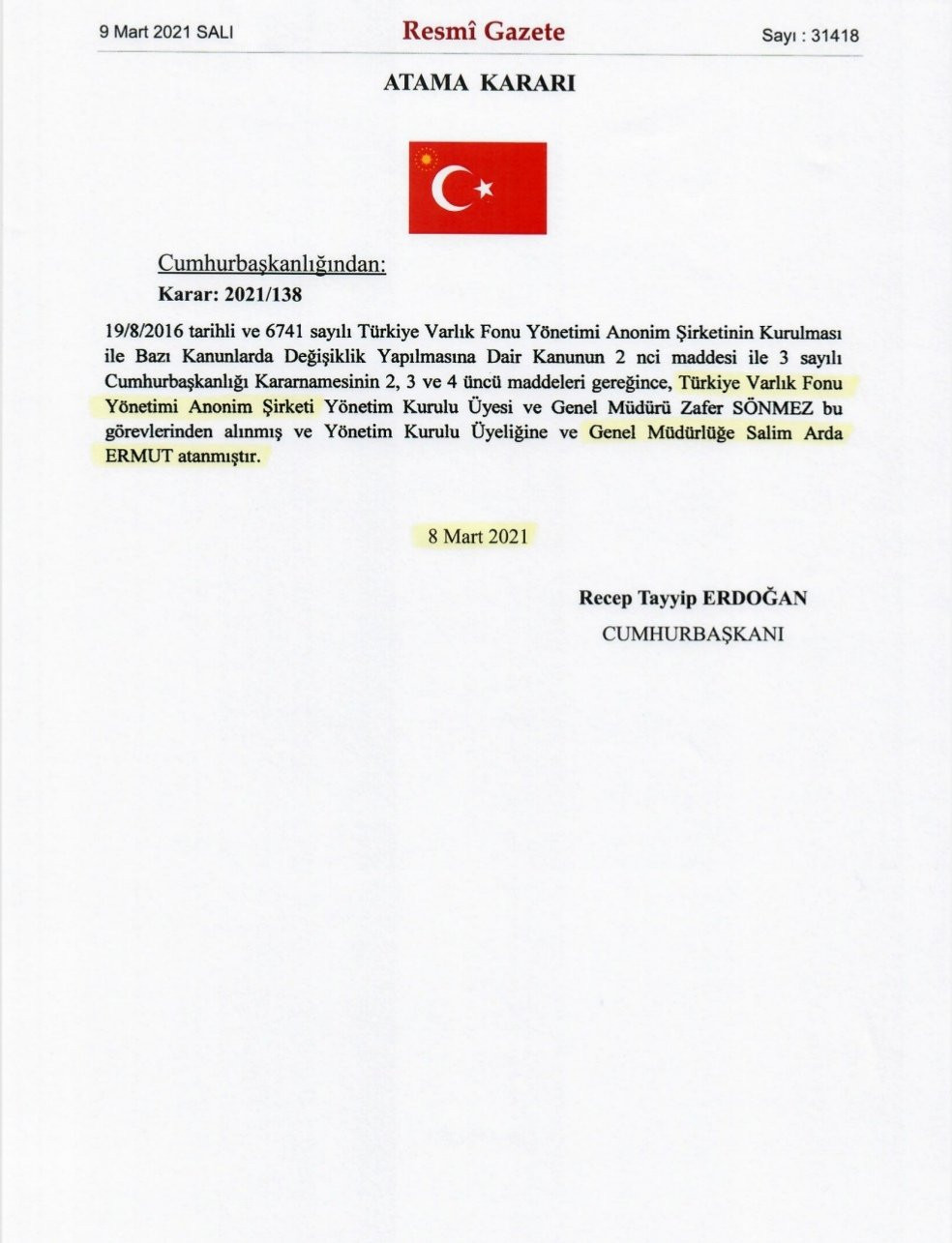 Bilal Erdoğan'ın okul arkadaşına çift maaşlı kıyak: Hem Varlık Fonu hem Tüpraş! - Resim : 3