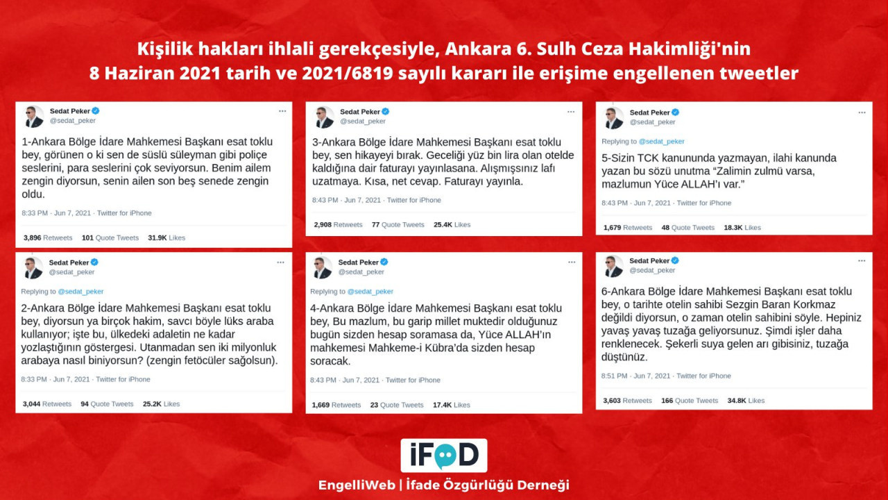 Sedat Peker’in paylaşımlarına erişim engeli getirildi! - Resim : 2