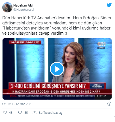Nagehan Alçı'dan Habertürk'ten ayrıldığı iddiaları hakkında açıklama - Resim : 1