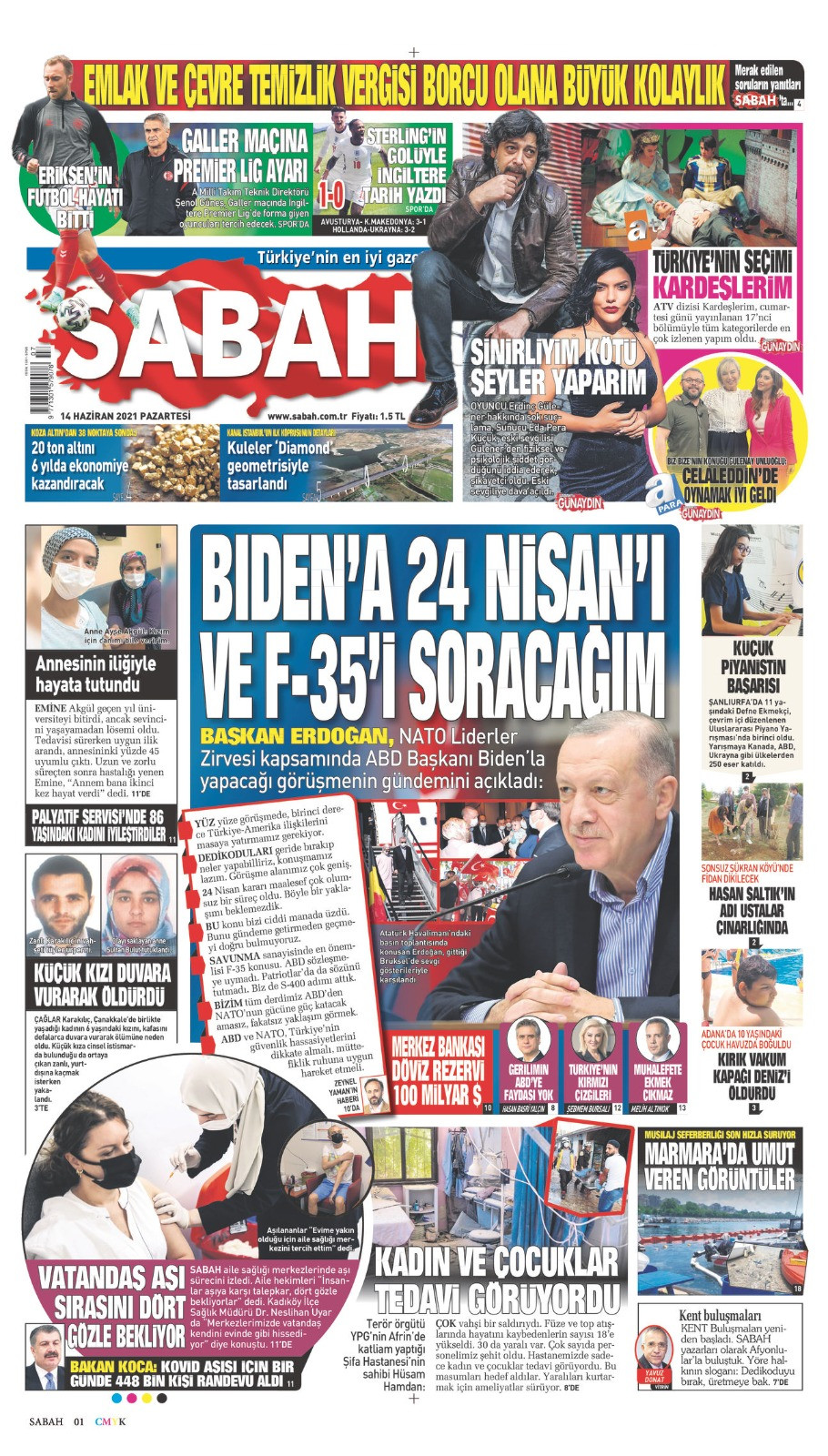 İktidara yakın Sabah bir günde çark etti! İşte dikkat çeken Erdoğan manşetleri - Resim : 1