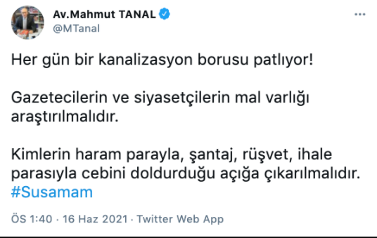 'Gazetecilerin ve siyasetçilerin mal varlığı araştırılsın' çağrısı - Resim : 1