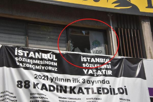 HDP İzmir il binasına silahlı saldırı: 1 ölü! - Resim : 3