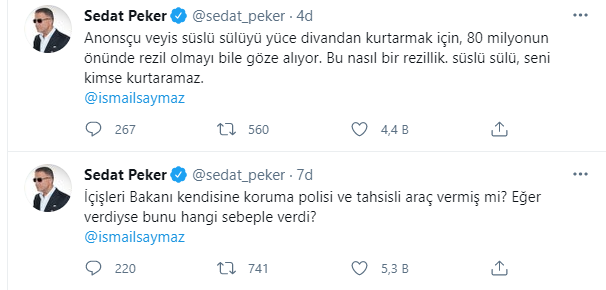 Veyis Ateş canlı yayında açıklama yaptı, Sedat Peker tweet attı: Bu ülke Veyis Ateş gibi... - Resim : 2