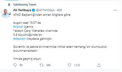 İstanbul Valisi Ali Yerlikaya'da deprem hakkında ilk açıklama - Resim : 1