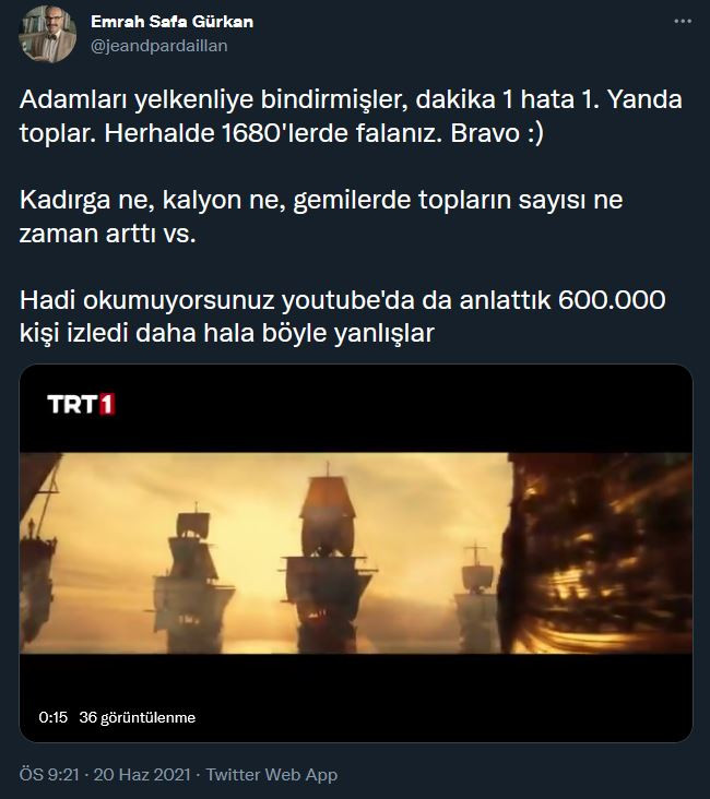 TRT'nin yeni dizisi daha başlamadan hatalı fragman yayımladı! - Resim : 1