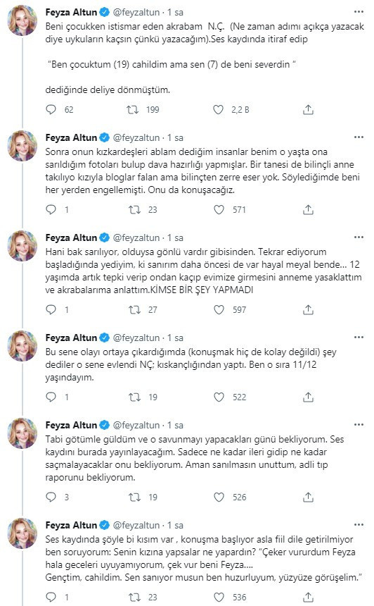 Ünlü avukat Feyza Altun'dan cinsel istismar ifşası! 'Sen benim abimdin...' - Resim : 1