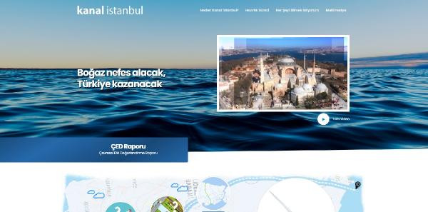 AKP'nin Kanal İstanbul ısrarı dijital ortama taşındı: 'Resmi' site yayına başladı - Resim : 1