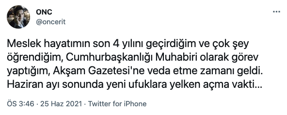 Akşam Gazetesi’nden sürpriz ayrılık! - Resim : 1