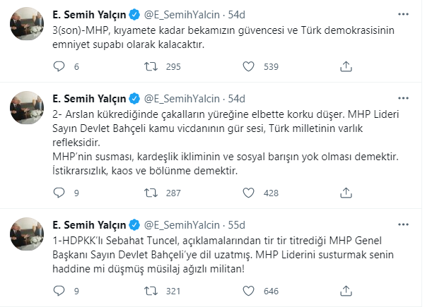 MHP'li Semih Yalçın Sebahat Tuncel'e hakaret etti - Resim : 1