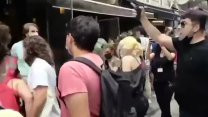 Taksim'de 19. Onur Yürüyüşü'nde polisten skandal talimat