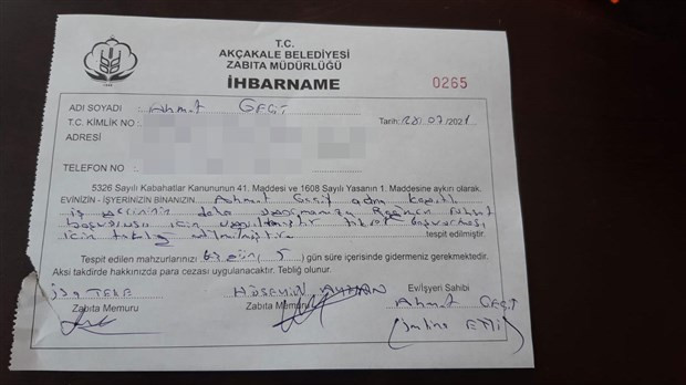 AKP'li belediyedeki yolsuzlukları soran CHP İlçe Başkan Yardımcısı'nın dükkanı, zabıtalar tarafından basıldı - Resim : 1