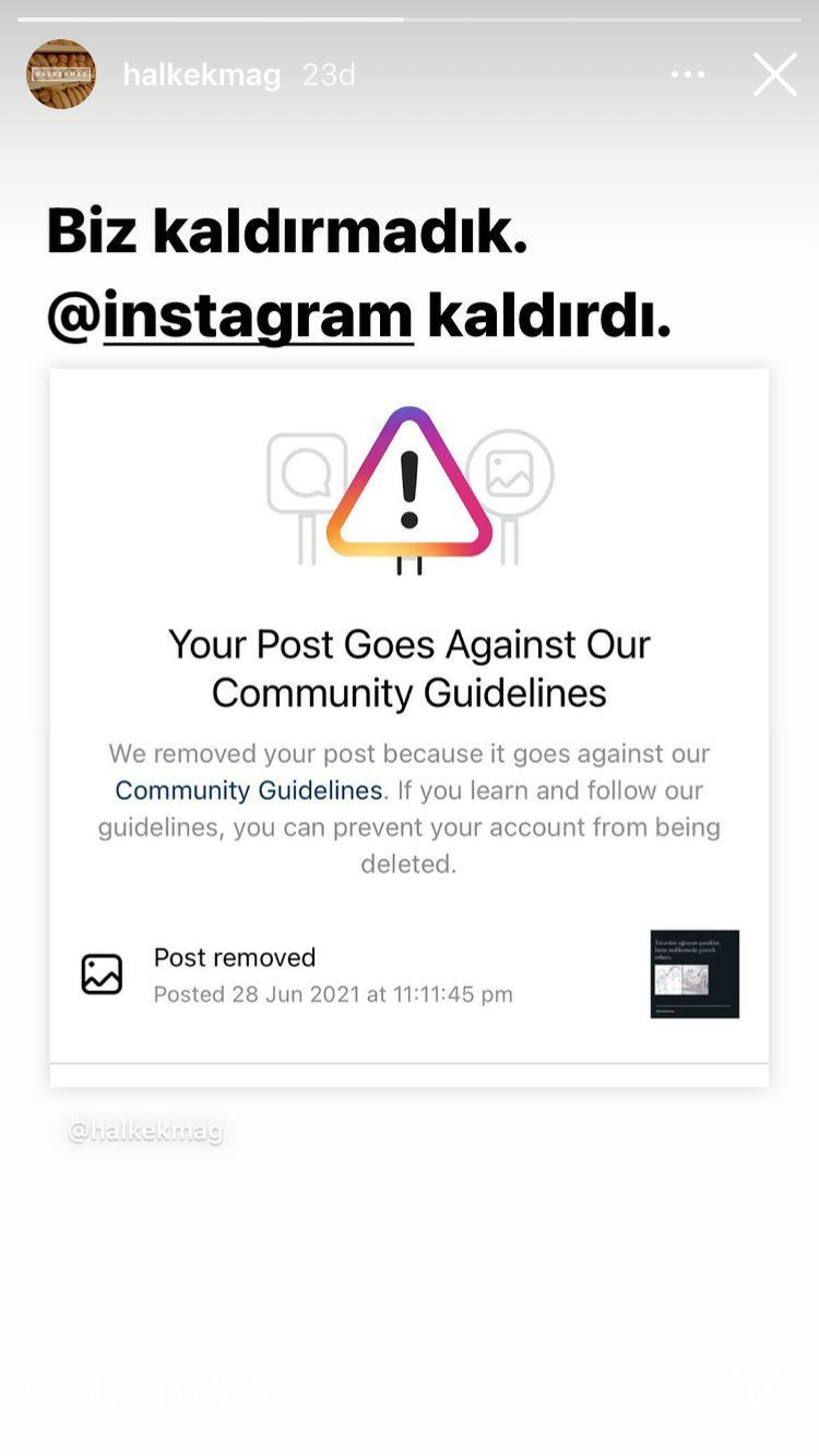 Instagram Elmalı davası paylaşımlarını kaldırdı! - Resim : 1