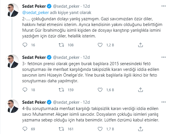 Sedat Peker'den Cihan Ekşioğlu iddialarına flaş düzeltme! - Resim : 2