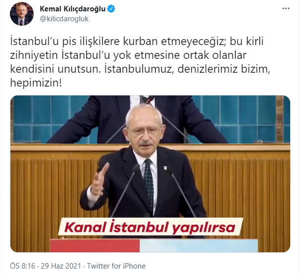 Kılıçdaroğlu'ndan 'söke söke' çıkışı: İstanbul’u pis ilişkilere kurban etmeyeceğiz - Resim : 1