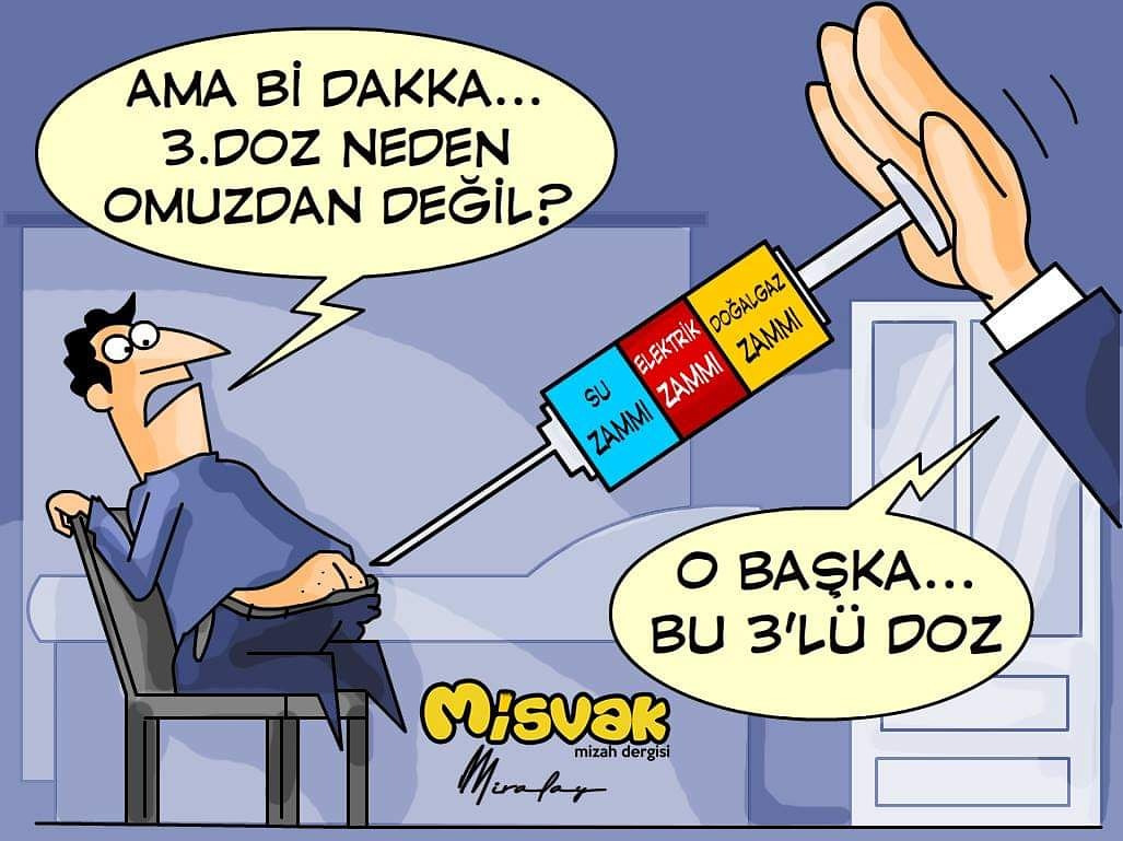 AKP'ye yakın Misvak'tan Erdoğan'ı kızdıracak 'zam' karikatürü! - Resim : 1