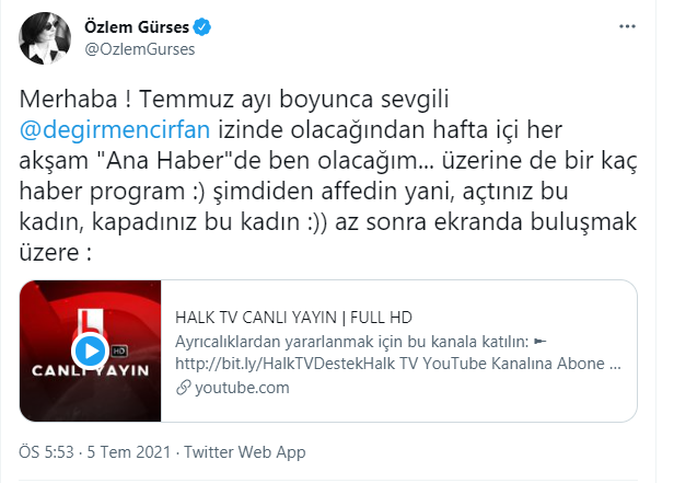 Halk TV Ana Haber'de değişiklik - Resim : 1