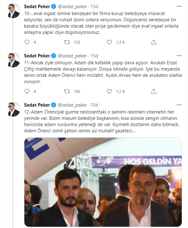 Sedat Peker'den AKP'li Alatepe'ye çok ağır suçlamalar - Resim : 4