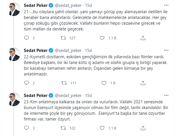 Sedat Peker'den AKP'li Alatepe'ye çok ağır suçlamalar - Resim : 7