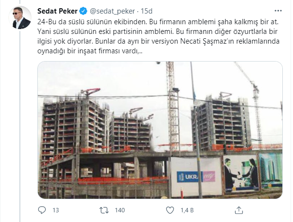 Sedat Peker'den AKP'li Alatepe'ye çok ağır suçlamalar - Resim : 8