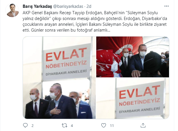 Korkusuz Yazarı Barış Yarkadaş paylaştı: Erdoğan ve Süleyman Soylu günler sonra yan yana! - Resim : 3