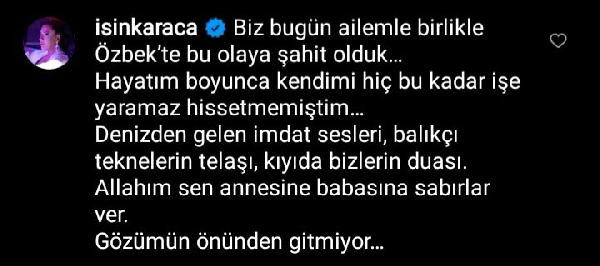 Hamdullah'ın ölümüne şahit olan Işın Karaca: Hiç bu kadar işe yaramaz hissetmemiştim - Resim : 1