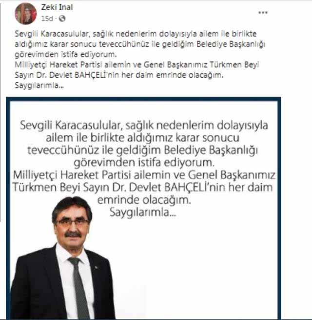 MHP'de istifa şoku! - Resim : 1