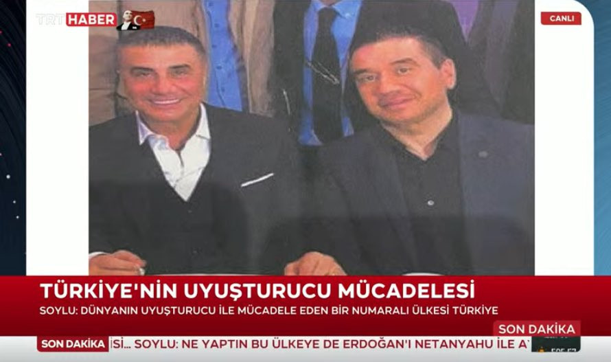 Süleyman Soylu'nun TRT'de paylaştığı Sedat Peker fotoğrafının hikayesi ortaya çıktı! - Resim : 1