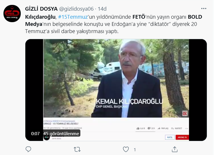 15 Temmuz'un yıldönümünde AKP'lilerin Kılıçdaroğlu'na atmak istediği FETÖ iftirası böyle patladı! - Resim : 3