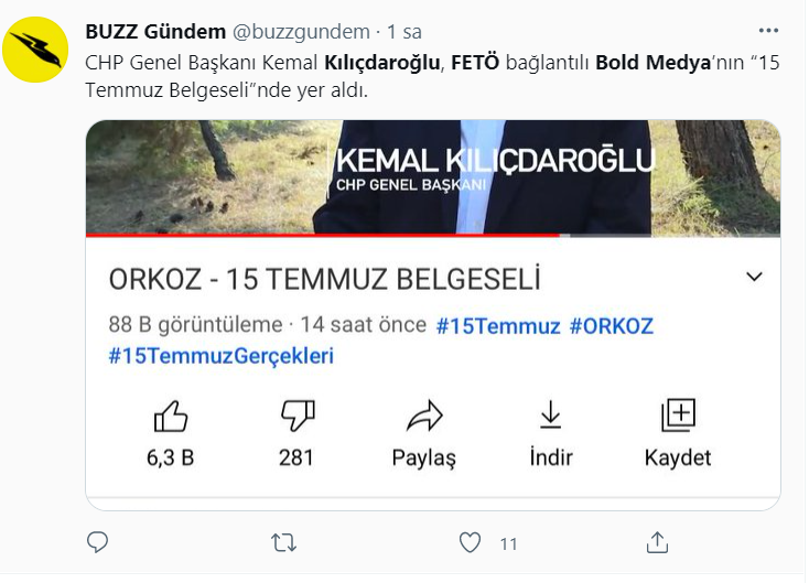 15 Temmuz'un yıldönümünde AKP'lilerin Kılıçdaroğlu'na atmak istediği FETÖ iftirası böyle patladı! - Resim : 2