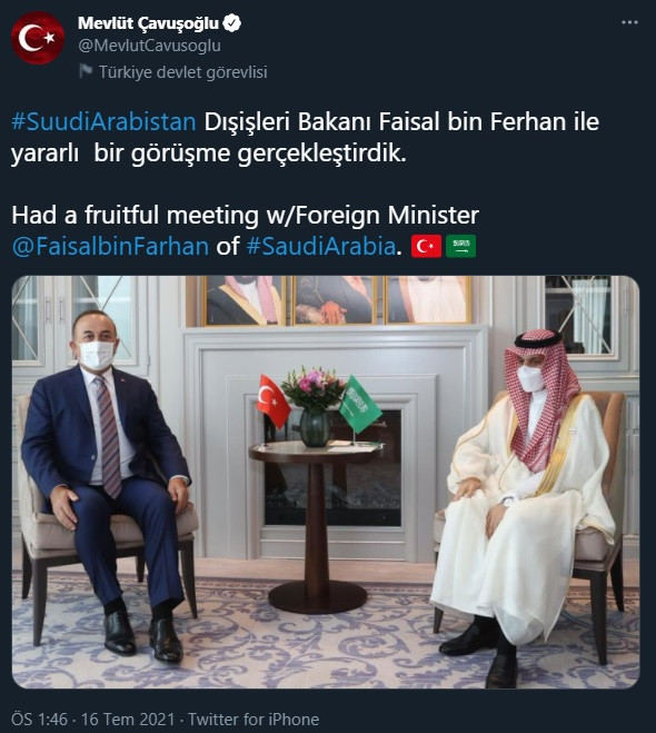 Mevlüt Çavuşoğlu'nun paylaştığı fotoğrafa tepki yağdı! - Resim : 1