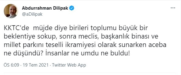 Külliye tartışması başladı: Erdoğan'ın müjdesine Abdurrahman Dilipak'tan sert tepki - Resim : 1