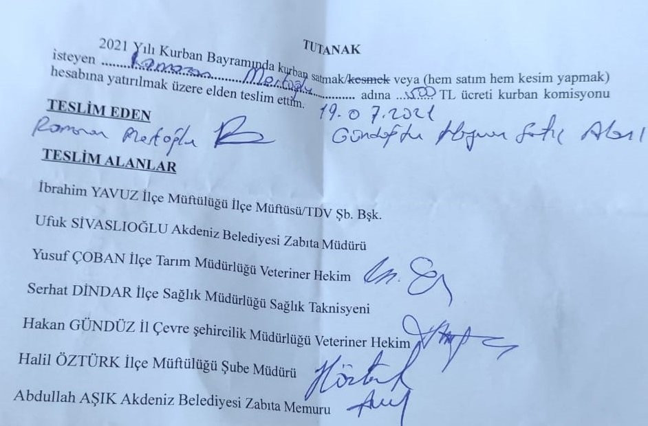 AKP'li belediyenin zabıtaları kurban pazarında zorla bağış topladı! - Resim : 3