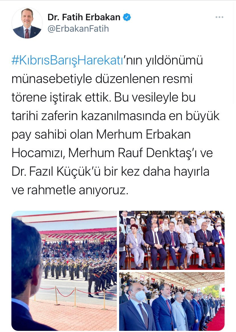 Fatih Erbakan'ın Ecevitsiz KKTC mesajına CHP'li Bekaroğlu'ndan tepki - Resim : 1