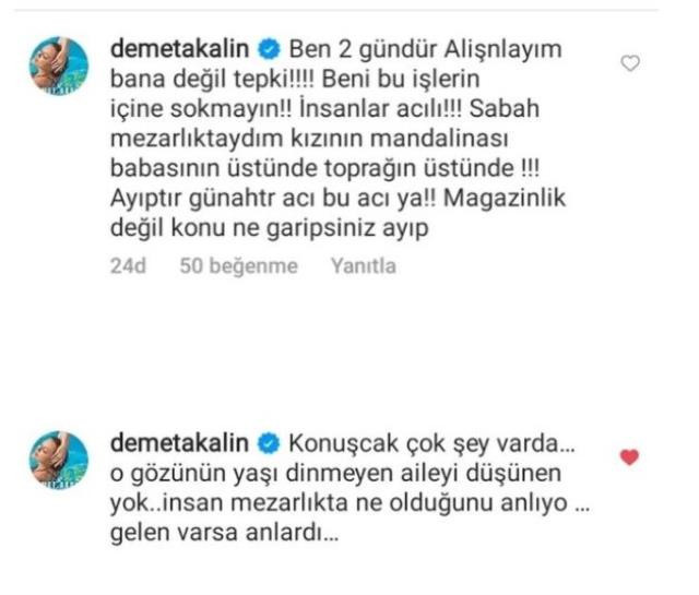 Demet Akalın sessizliğini bozdu: Beni bu işe sokmayın! - Resim : 1