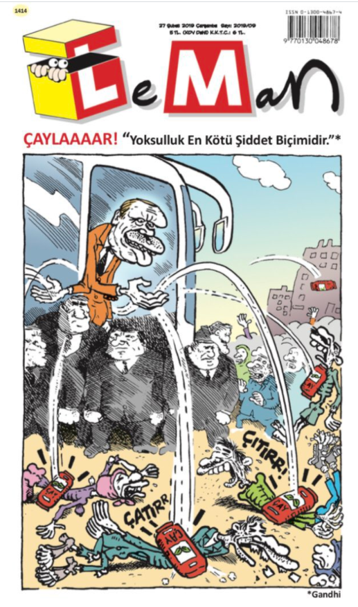 LeMan'dan Erdoğan'ı çok kızdıracak 'çay' kapağı - Resim : 1