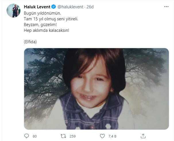 Haluk Levent'ten 'Elfida' paylaşımı: Hep aklımda kalacaksın - Resim : 1