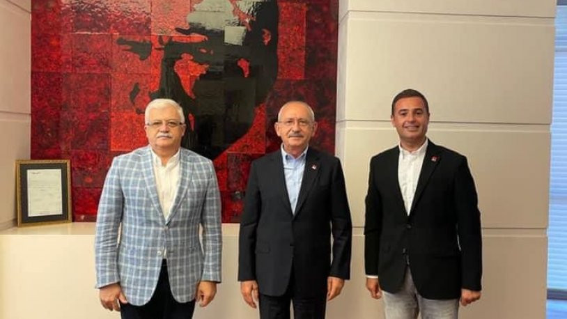 Burhaniye Belediye Başkanı Kemal Deveciler'den Kemal Kılıçdaroğlu'na ziyaret - Resim : 1