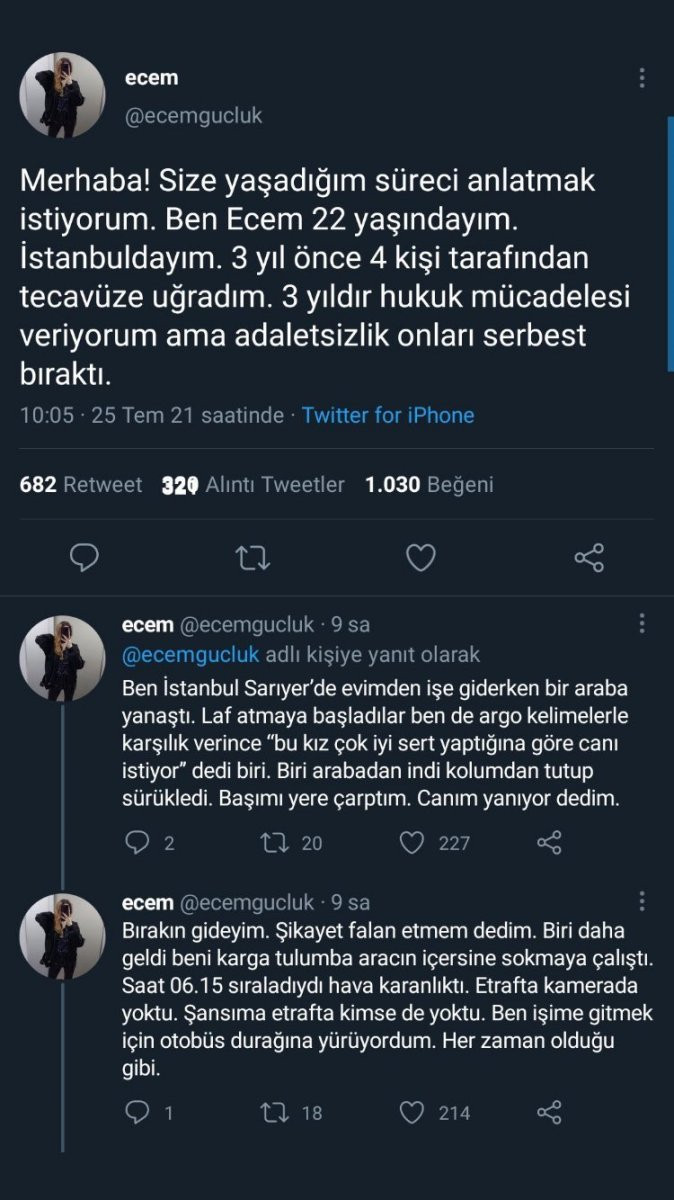 Türkiye'nin gündemine oturan 'tecavüz' tweetlerinin arkasından erkek çıktı! - Resim : 2